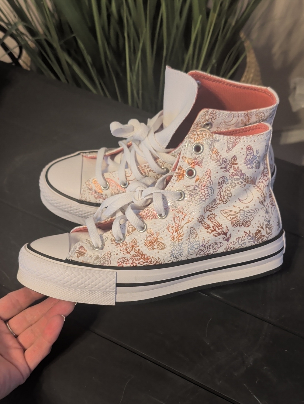 Converse Sneakers.   Size 4.5.  New